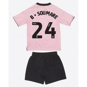 Leicester City Boubakary Soumare #24 Replica Third Stadium Kit for Kids 2025-26 Short Sleeve (+ pants)